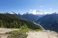 Scenic view of Mt Rainer. Washington, Seattle Royalty Free Stock Photo