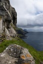 Scenic view of Mykines