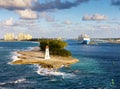 Scenic view of Nassau, Bahamas.