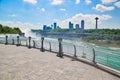 Scenic view of Niagara Falls, American Side Royalty Free Stock Photo