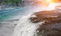 Scenic view of Niagara Falls, American Side Royalty Free Stock Photo