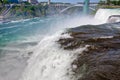 Scenic view of Niagara Falls, American Side Royalty Free Stock Photo