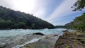 Scenic view of Niagara River at Whirlpool State Park near Niagara Falls, NY, USA Royalty Free Stock Photo