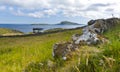 Scenic view of Nolsoy, Faroe Islands