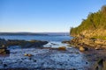 Scenic view of Jack Point and Biggs Park in Nanaimo, British Col