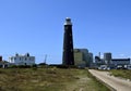 Scenic view of the old Dungeness Lighthouse in England