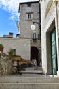 The old mediterranean architecture in town Sibenik, Croatia Royalty Free Stock Photo