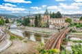 Scenic view of the Old Town in Cosenza, Italy