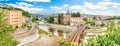 Scenic view of the Old Town in Cosenza, Italy