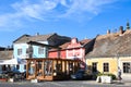 Scenic view of old town with Palette of house beside the Danube RiverÃ¯Â¼ÅSzentendre, Hungary Royalty Free Stock Photo