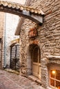 Scenic view of the Old Town in Tallinn, Estonia