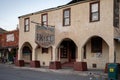 Scenic view of an old Wild West Oatman Village Hotel, USA