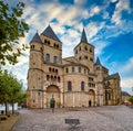 Scenic view of oldest church in Germany - High Cathedral of Saint Peter in Trier, Rhineland-Palatinate