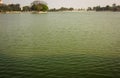 Scenic view of one of the biggest lake in Bangalore  Karnataka  India Royalty Free Stock Photo