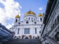 Orthodox Cathedral Of Christ The Saviour, Moscow, Russia