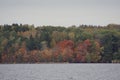 scenic view over the archipelago during autumn