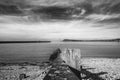 Scenic View over Fishguard Bay in Wales, UK Royalty Free Stock Photo