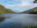 Lake at Kylemore Abbey Castle, Connemara, Galway, Ireland Royalty Free Stock Photo