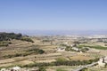 Scenic view over Malta landscape