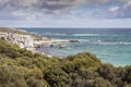 Scenic view over one of the beaches of Rottnest island, Australia. Royalty Free Stock Photo