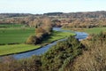 River Avon from Godshill Wood, Hampshire, England