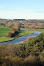 River Avon from Godshill Wood, Hampshire, England