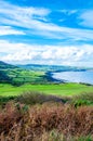 Scenic View over of Robin Hoods Bay Royalty Free Stock Photo