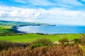 Scenic View over of Robin Hoods Bay Royalty Free Stock Photo