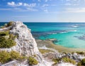 Scenic view over Rottnest Royalty Free Stock Photo