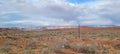 Scenic view overlook at Paige, Arizona