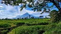 Pacet mountains in East Java Royalty Free Stock Photo