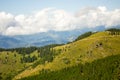 Scenic view of Parang Mountains, Southern Carpathians, Romania