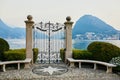 Scenic view from Parco Civico-Ciani in the town of Lugano