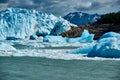 Scenic view of Perito Moreno Glacier, Los Glaciares National Park, Argentina Royalty Free Stock Photo