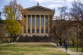 Scenic view of the Philadelphia Museum of Art in Philadelphia, Pennsylvania Royalty Free Stock Photo