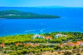 Adriatic Coast in Croatia, Trogir Riviera. Royalty Free Stock Photo