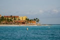 Punta Brabo Beach in Oranjestad Royalty Free Stock Photo