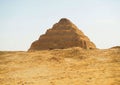 Scenic view of the Pyramid of Djoser, Egypt Royalty Free Stock Photo