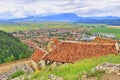 Rasnov Citadel scenic view Transylvania Romania