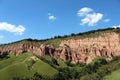 Scenic view with the Red Ravine