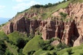 Scenic view with the Red Ravine