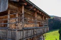 Sauris - Scenic view of remote alpine village of Sauris di Sotto in Carnic Alps, Friuli Venezia Giulia