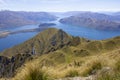 Scenic view from Roys peak, South Island, New Zealand