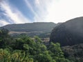 Scenic View Of Sahyadri Mountain Ranges Shot From Harishchandra Fort