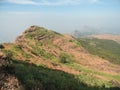 Scenic View Of Sahyadri Mountain Ranges Shot From Harishchandra Fort