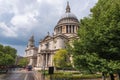 Saint Paul`s Cathedral, London, England. Royalty Free Stock Photo