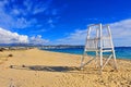 Scenic view of Saint Prokopios beach