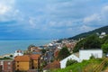 Scenic view of Sandgate seafront United Kingdom