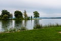 Scenic view of Schweriner Innensee lake in Schwerin, Germany