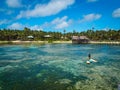 Scenic view of Siargao Island Royalty Free Stock Photo